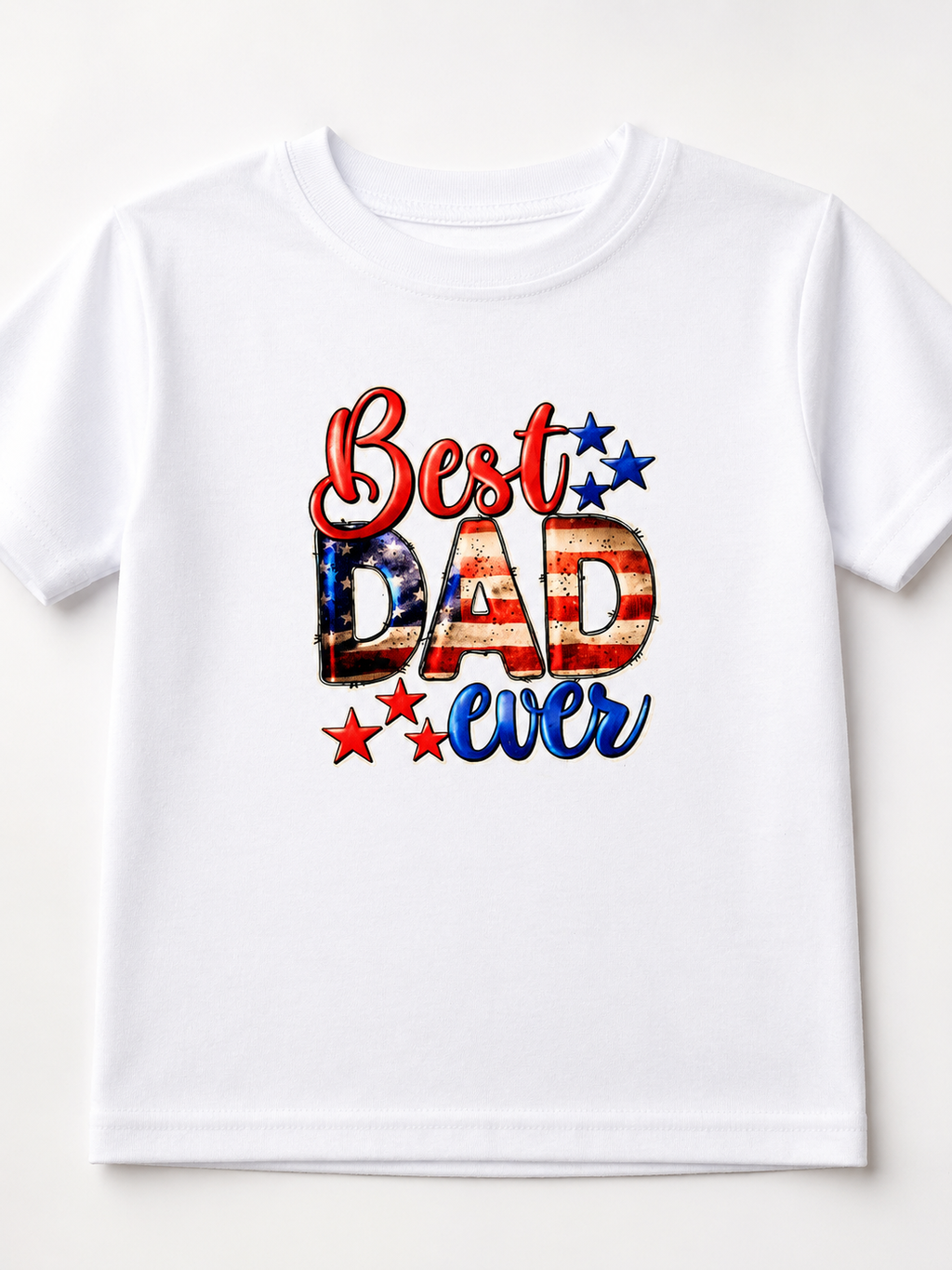 Best Dad Ever Patriotic T-Shirt