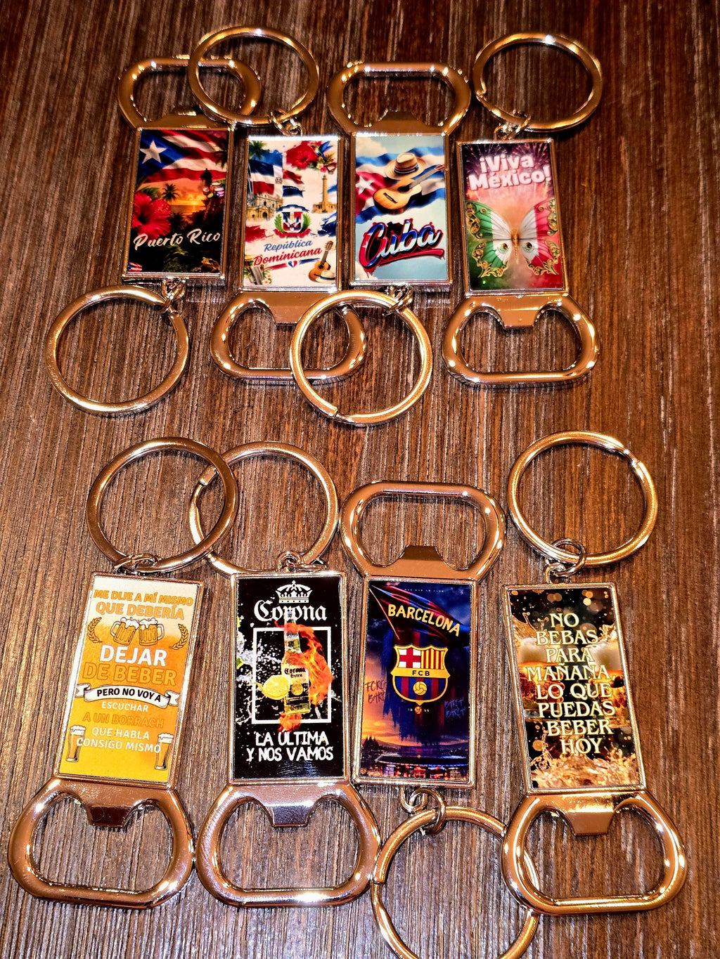 Personalized Bottle Opener Keychain Custom Design