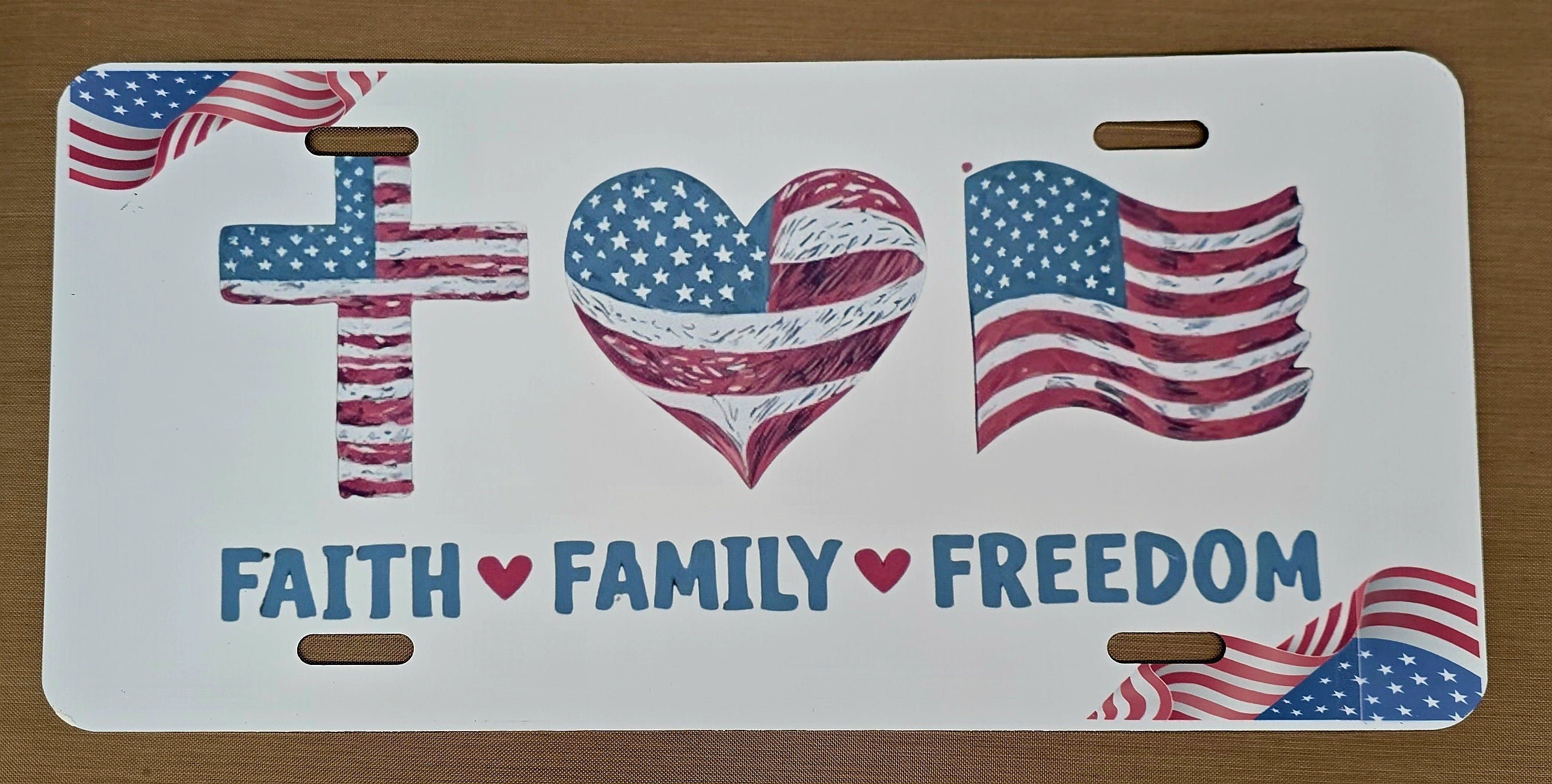 Custom License Plate – Personalized Aluminum Car Tag