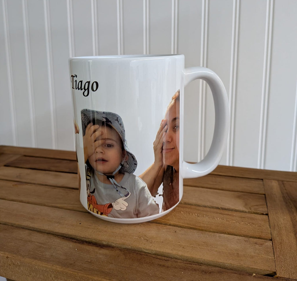 Custom 15 oz Personalized Photo Mug