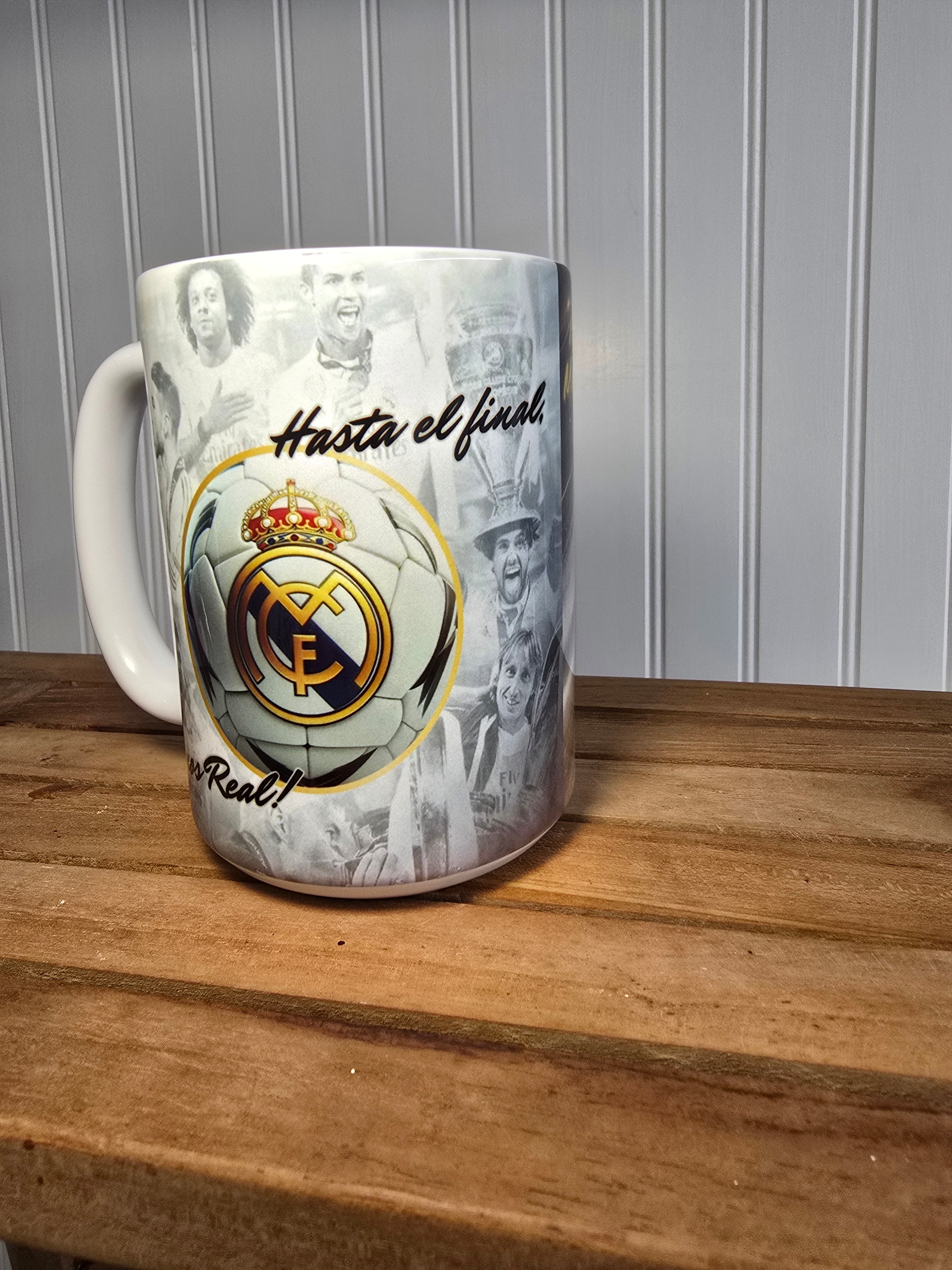 Real Madrid 15 oz Ceramic Coffee Mug – Premium Fan Gift