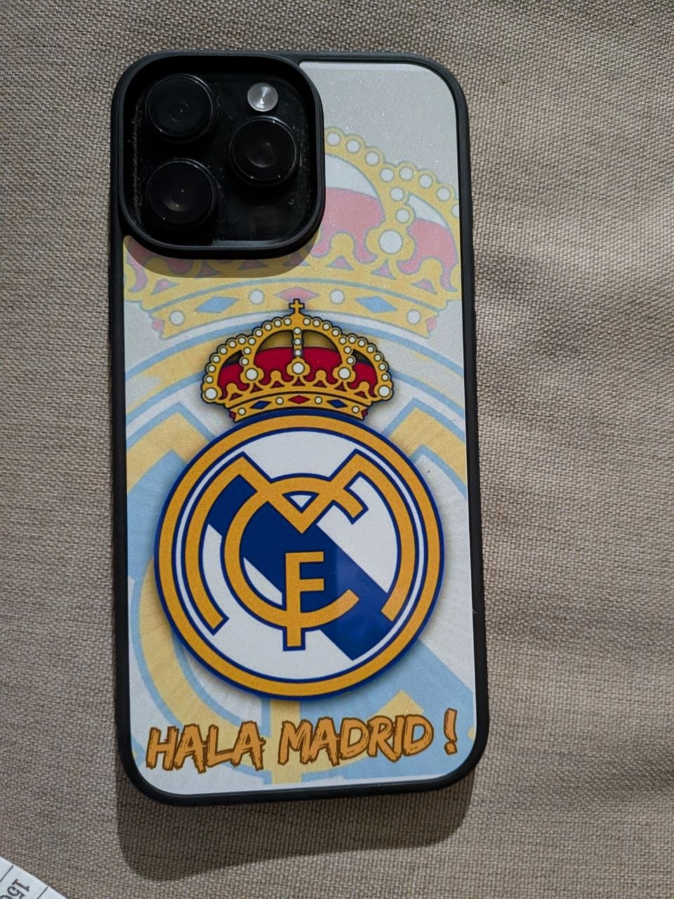 Custom Real Madrid Phone Case – Personalized Protective Cover