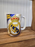 Real Madrid 15 oz Ceramic Coffee Mug – Premium Fan Gift