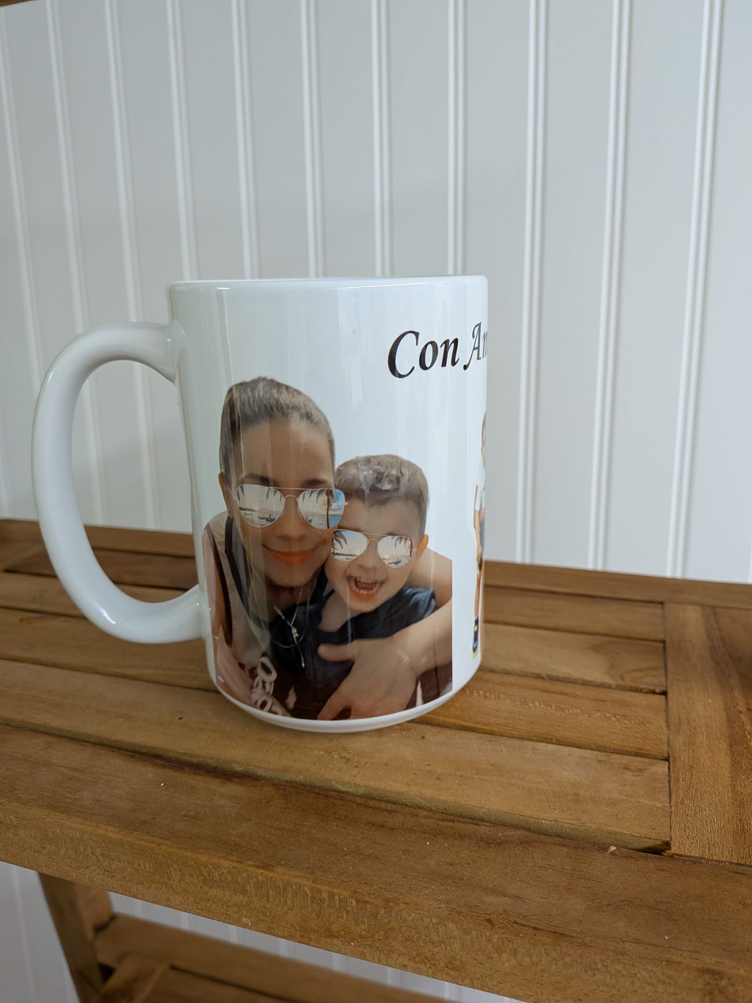 Custom 15 oz Personalized Photo Mug